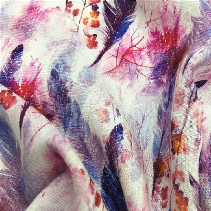 Digital Printing Rayon Fabric