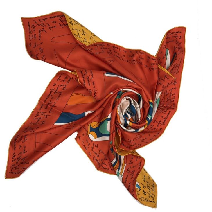 Custom Digital Double Sided Silk Scarf Women Printed Scarf Silk Women Custom Digital Double Sided Silk Scarf Women Printed Scarf Silk Women